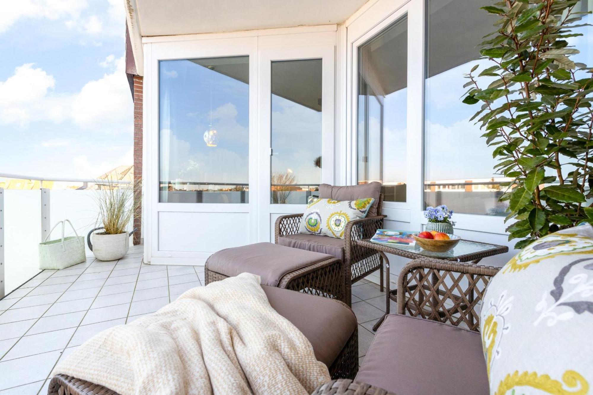 Neu! Ferienwohnung Sunset Loft Wohlfuehlatmospaehre Mit Weitblick In Westerland Sylt Exterior photo